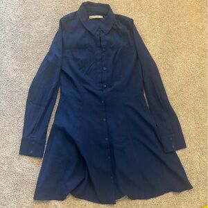 Abercrombie & Fitch Deep Blue Shirt